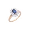 925 Sterling Silver Sapphire Ring - Image 3