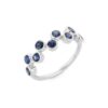 925 Sterling Silver Sapphire Ring - Image 3