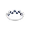 925 Sterling Silver Sapphire Ring - Image 7
