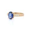 925 Sterling Silver Sapphire Ring - Image 3