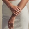 925 sterling silver cuff with thick gold plating