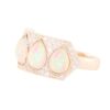 925 Sterling Silver Scattered Diamond Teardrop Opal Ring - Image 2