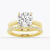 925 Sterling Silver Secret Solitaire Round Diamond Engagement Ring - Image 17
