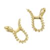 925 Sterling Silver Serpent Trace Cufflinks - Image 3