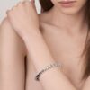 925 Sterling Silver Serpent Trace Wide Bracelet - Image 2