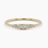 925 Sterling Silver Seven Stone Diamond Band