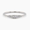 925 Sterling Silver Seven Stone Diamond Band - Image 6