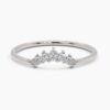 925 Sterling Silver Seven Stone Diamond Ring - Image 9