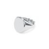 Simple 925 Sterling Silver signet ring for everyday styling