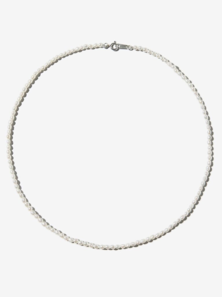 925 Sterling Silver ST9 Small Freshwater Pearl Necklace