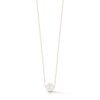 925 sterling silver necklace with suspended pearl detail