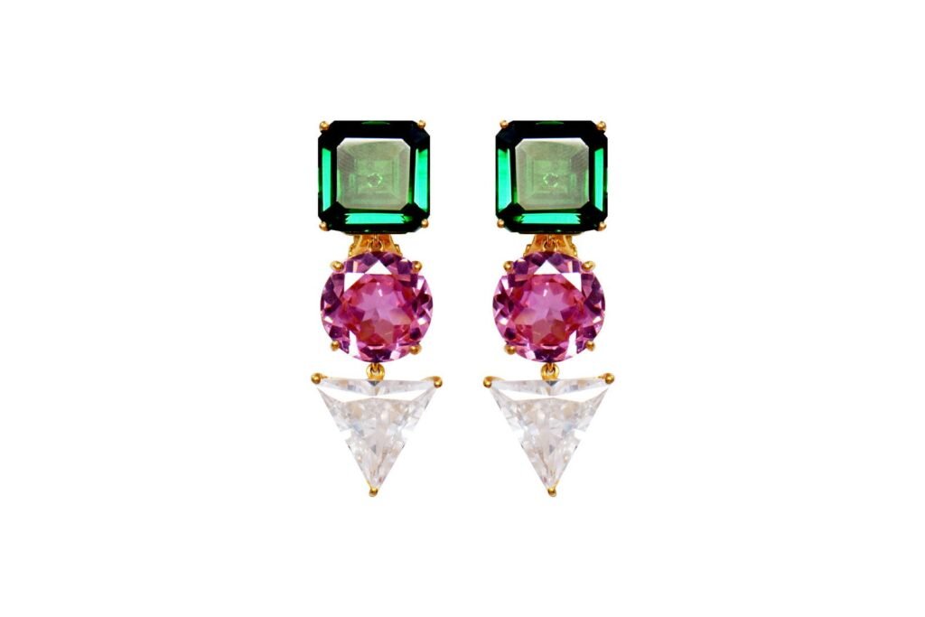 925 Sterling Silver Sweet and Sour Drop Earrings