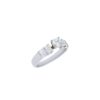 925 Sterling Silver Symbol of Love Diamond Ring