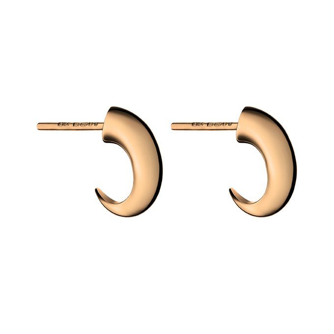 925 Sterling Silver Talon Cat Claw Hoop Earrings