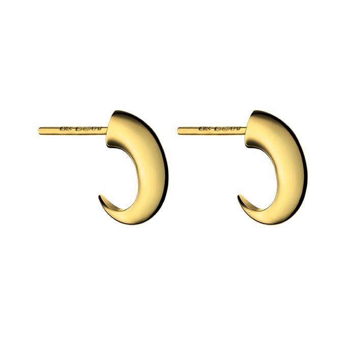 925 Sterling Silver Talon Cat Claw Hoop Earrings
