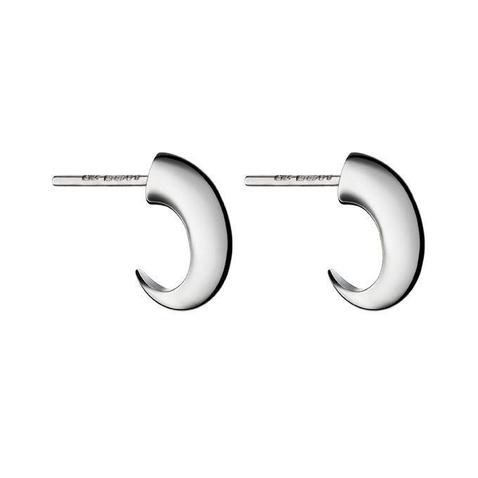 925 Sterling Silver Talon Cat Claw Hoop Earrings