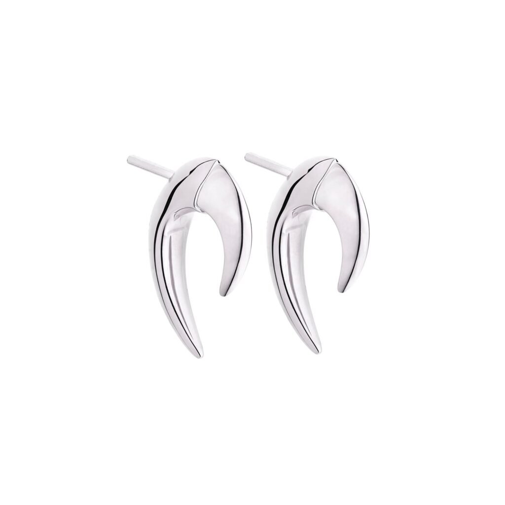 925 Sterling Silver Talon Mini Earrings