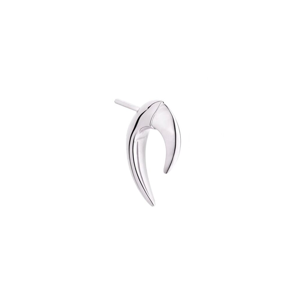 925 Sterling Silver Talon Single Mini Earring