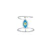 925 Sterling Silver the Eye Diamond Ring - Image 3