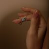 925 Sterling Silver the Eye Diamond Ring - Image 4