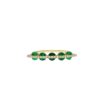 925 Sterling Silver the Tsavorites Bridge Diamond Ring - Image 3