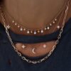 925 Sterling Silver Thick Paperclip Chain - Image 2