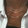 925 Sterling Silver Thick Paperclip Chain - Image 3