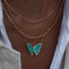 925 Sterling Silver Thin Paperclip Chain Necklace - Image 2