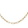925 Sterling Silver Thin Paperclip Chain Necklace - Image 3