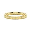 925 Sterling Silver Three Stone Princess Shaped Diamond Bridal Set Men Wedding Band - Image 20