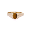 925 Sterling Silver Tiger Eye Ring