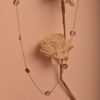 925 Sterling Silver Tourmaline Chain Necklace - Image 3