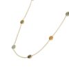925 Sterling Silver Tourmaline Chain Necklace - Image 4