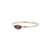 925 Sterling Silver Tourmaline Stackable Ring - Image 3