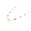 925 Sterling Silver Tourmaline Station Necklace - Image 4