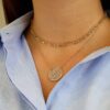 925 Sterling Silver True Blue Diamond Necklace - Image 3