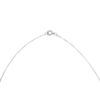 925 Sterling Silver Tsavorite Diamond Pendant Necklace - Image 4