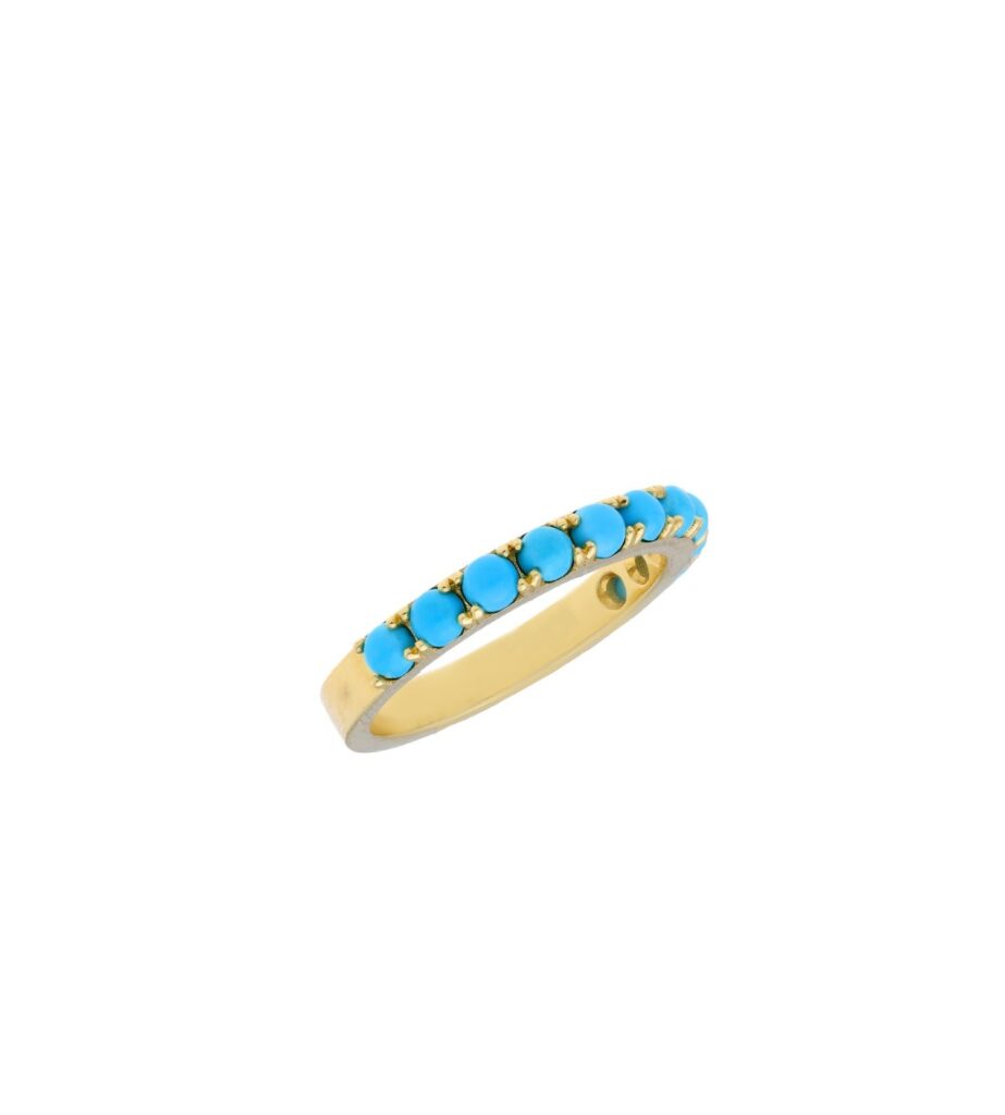925 Sterling Silver Turquoise Addiction Ring