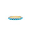 925 Sterling Silver Turquoise Addiction Ring - Image 3