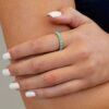 925 Sterling Silver Turquoise Addiction Ring - Image 4