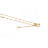 925 Sterling Silver Uncut Diamond Station Necklace - Image 5