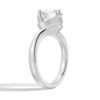 925 Sterling Silver Unique Design Solitaire Diamond Ring - Image 4