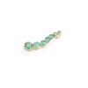 925 Sterling Silver Unique Emerald Long Pendant - Image 3