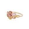 925 Sterling Silver ring with 2 ct sapphire design