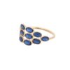 925 Sterling Silver Unique Sapphire Ring - Image 3