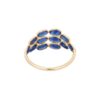 925 Sterling Silver Unique Sapphire Ring - Image 4