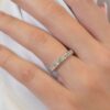 925 Sterling Silver Unity Diamond Ring - Image 2