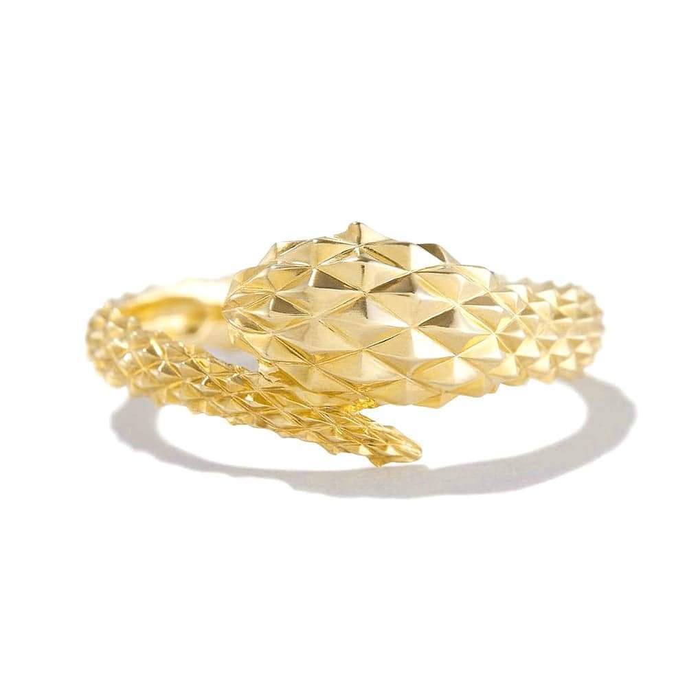 925 Sterling Silver Victorian Snake Ring