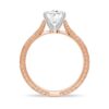925 Sterling Silver Vintage Two Tone Oval Diamond Engagement Ring Milgrain Edges - Image 12