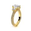 925 Sterling Silver Vintage Two Tone Three Stone Oval Diamond Engagement Ring - Image 11
